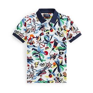 Polo Ralph Lauren Boys Cotton Tropical Polo Size 7